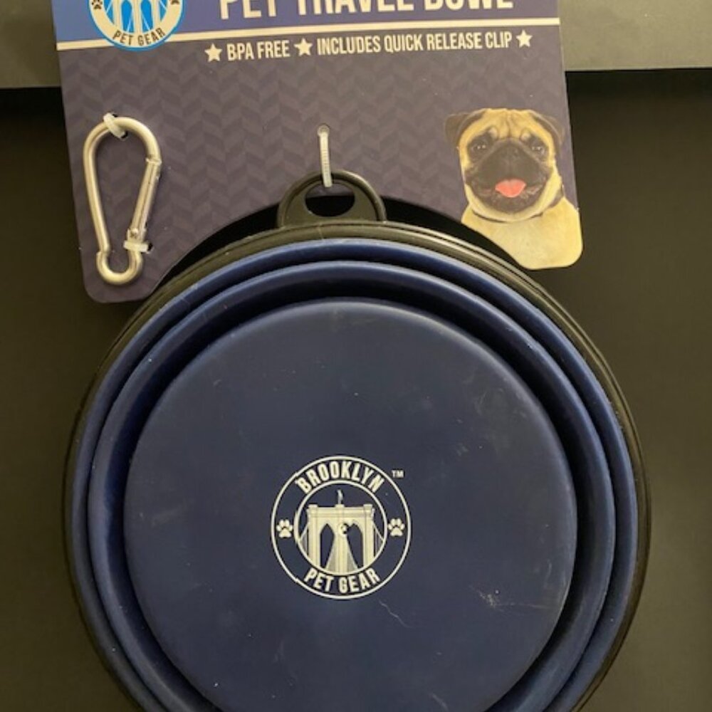 Brooklyn Pet Gear: Travel Bowl 34 oz Capacity